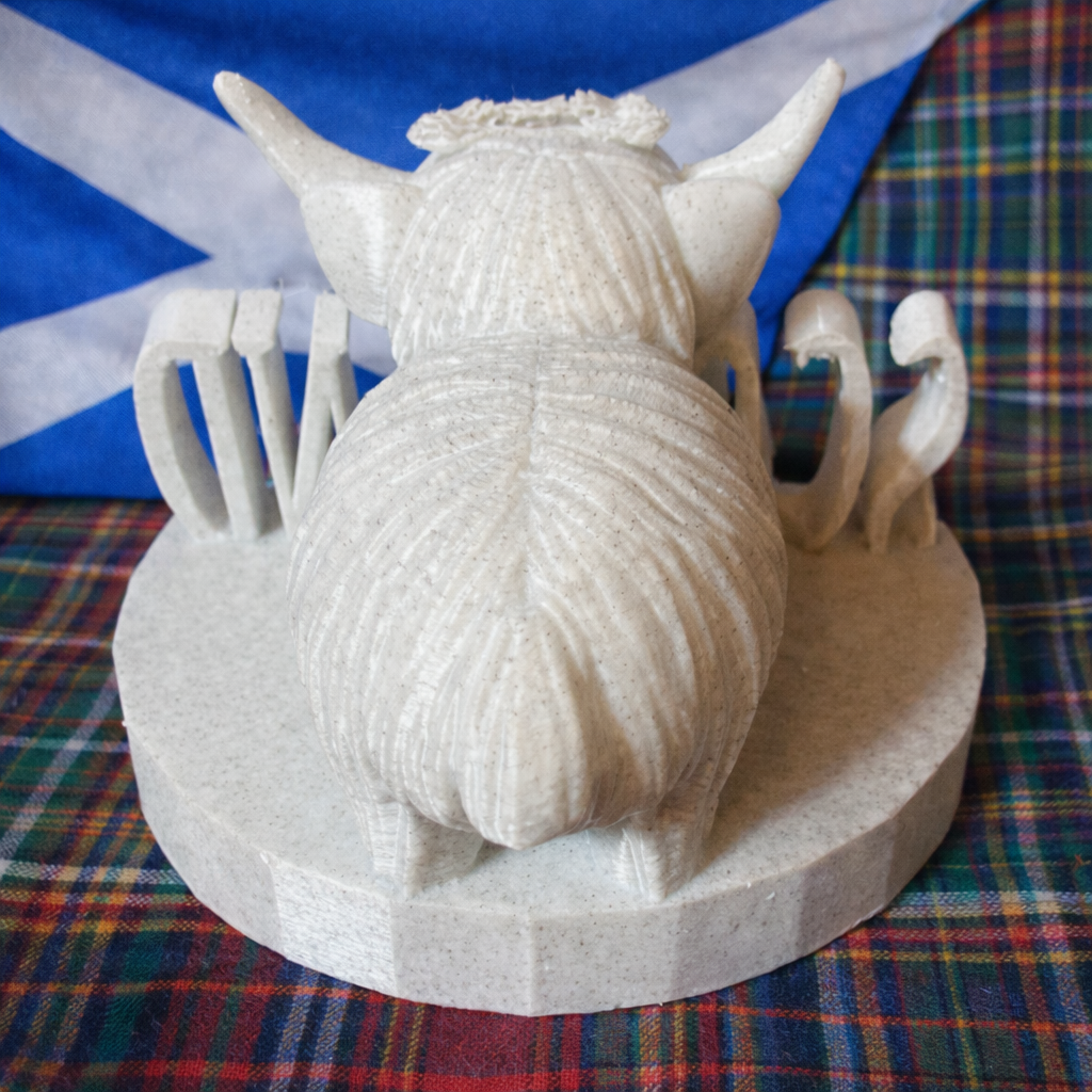 Highland Cow phone Holder
