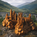 Harry Potter Hogwarts Castle replica
