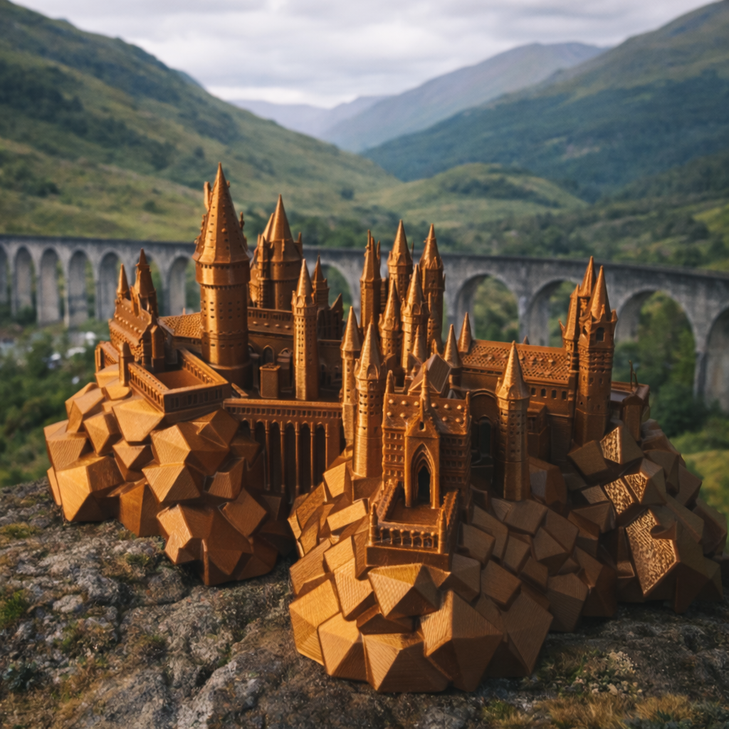 Harry Potter Hogwarts Castle replica