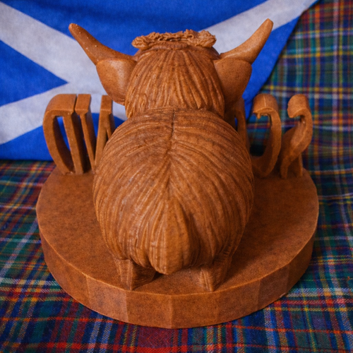 Highland Cow phone Holder