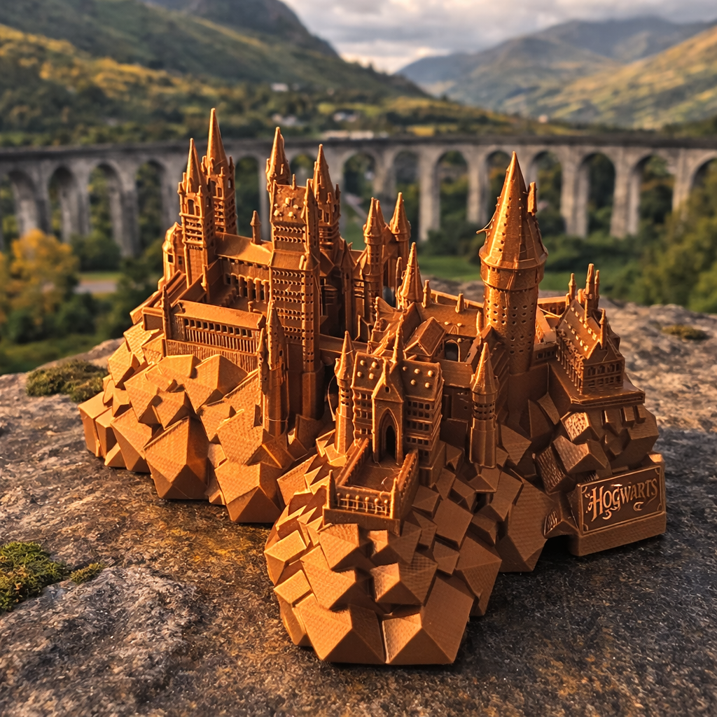Harry Potter Hogwarts Castle replica